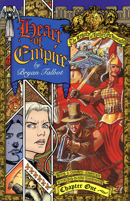 <b> <I>Heart Of Empire; or, The Legacy Of Luther Arkwright</b> </i>  (# <b>1</b>), 1999 comic